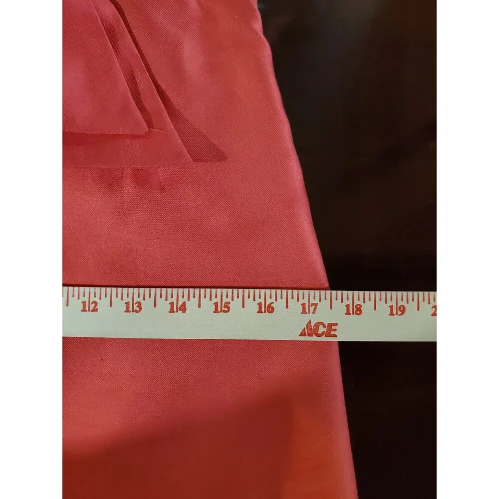 Kate Spade Mina All That Glitters Silk Bow Sheath Dress Size 2 Strawberry Pink